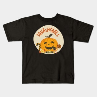 Squash Goals, Halloween Kids T-Shirt